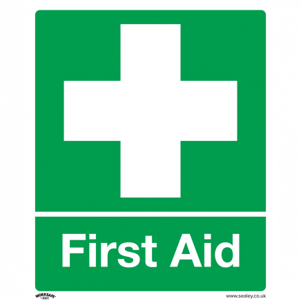 Safety Sign - First Aid - Rigid Plastic SS26P1