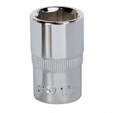 WallDrive® Socket 17mm 1/2"Sq Drive Fully Polished SP1217