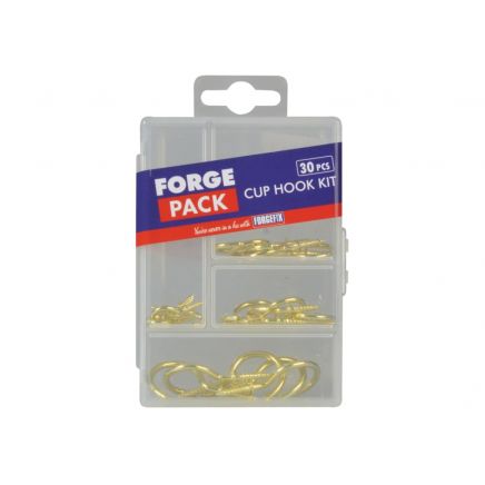 Cup Hook Kit ForgePack 30 Piece FORFPCUPSET