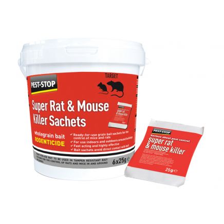 Super Rat & Mouse Killer Sachets PRCPSSA05