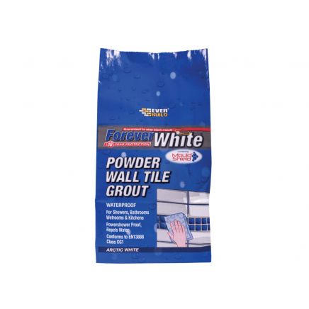 Forever White Powder Wall Tile Grout 3kg EVBFWGROUT3