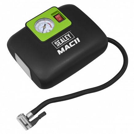 Tyre Inflator with Worklight 12V MAC11