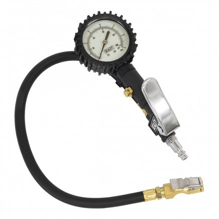 Tyre Inflator with Clip-On Connector SA399