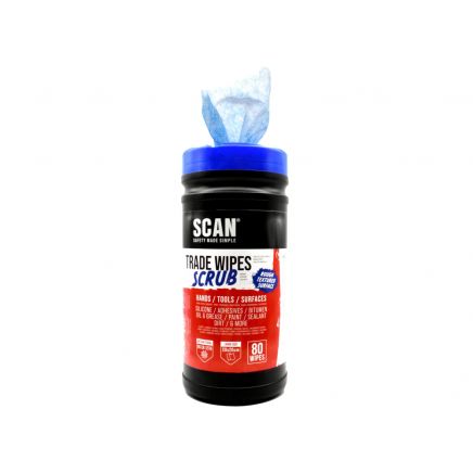 Scrub Wipes (Tub 80) SCACWS80