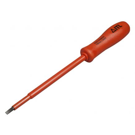 Insulated Slim Slotted Screwdriver 150 x 8mm ITL01950