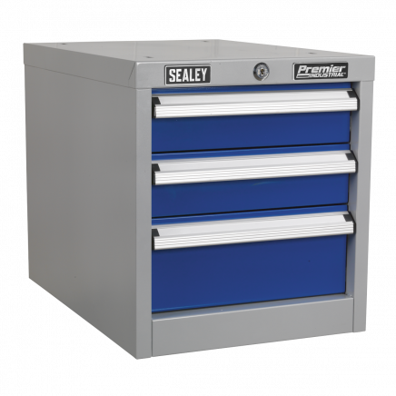 Industrial Triple Drawer Unit for API Series Workbenches API16