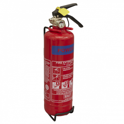 Fire Extinguisher 1kg Dry Powder SDPE01