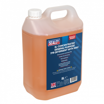 TFR Detergent with Wax Concentrated 5L SCS003