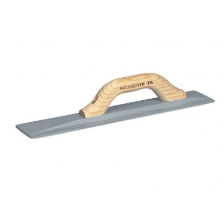 M145 Square Ended Magnesium Float, Shaped Wooden Handle 16 x 3.1/8in M/T145