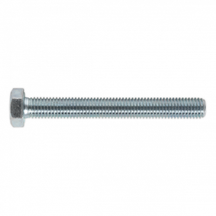 HT Setscrew M12 x 100mm 8.8 Zinc Pack of 10 SS12100