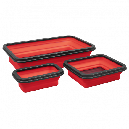 Parts Tray Collapsible Magnetic - Set of 3 APCMTS