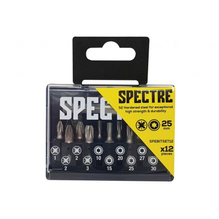 Spectre™ Bit Set, 12 Piece FORSPBSPZT12