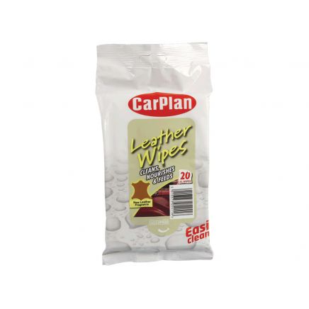 Leather Wipes (Pouch of 20) C/PLVP020