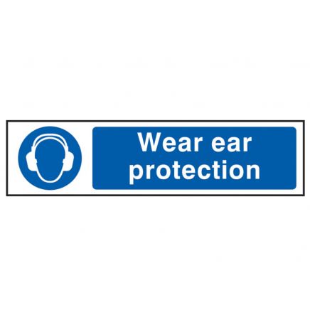 Wear Ear Protection - PVC 200 x 50mm SCA5016