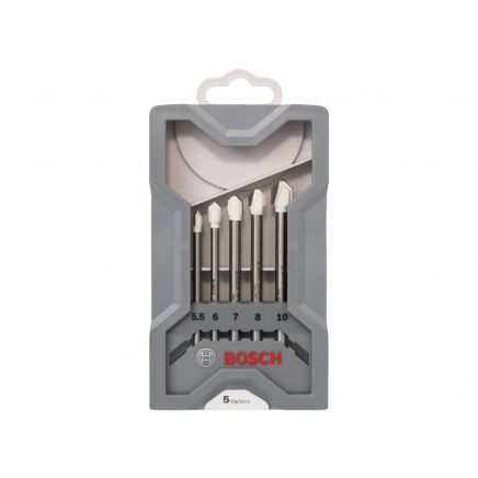 CYL-9 Ceramic Tile Drill Bit Set, 5 Piece BPA608587170