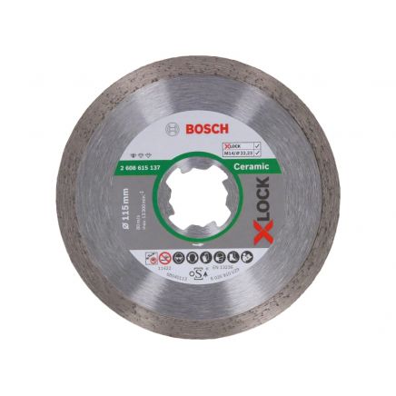 X-LOCK Standard for Ceramic Diamond Cutting Disc 115 x 22.23mm BPA608615137