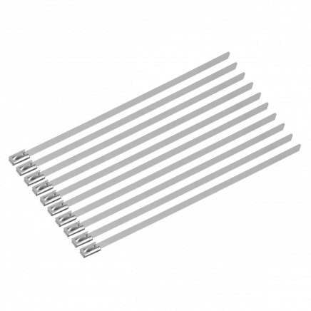 Stainless Steel Cable Tie 150mm x 4.6mm - Pack of 100 CTSS150