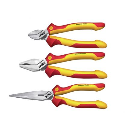 Industrial electric Pliers Set, 3 Piece WHA38637