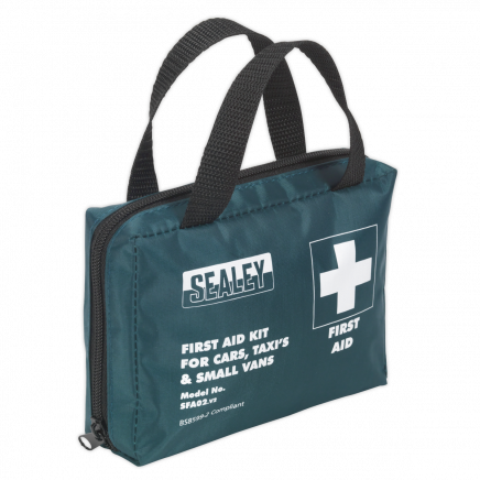 First Aid Kit Medium for Cars, Taxis & Small Vans - BS 8599-2 Compliant SFA02