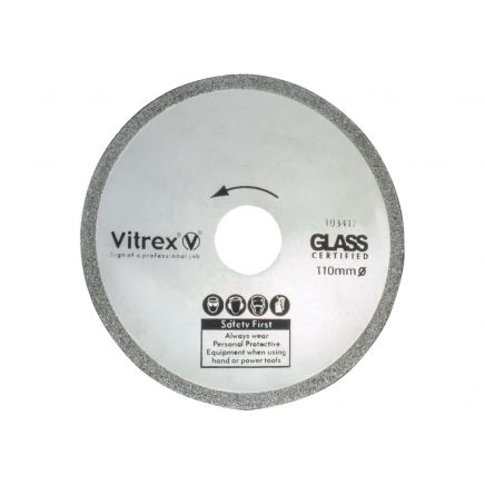 Glass Diamond Blade 110mm VIT103417