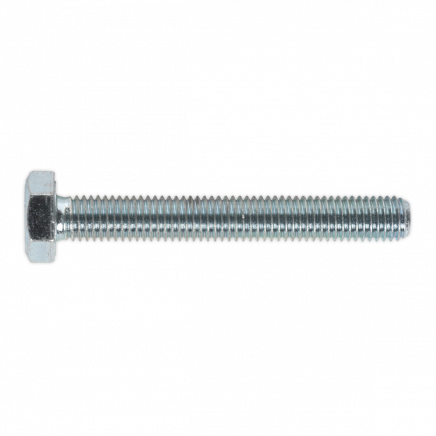 HT Setscrew M10 x 75mm 8.8 Zinc Pack of 25 SS1075