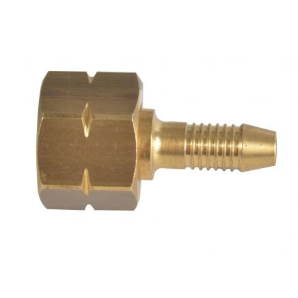 B1022 3/8in Left Hand Nut & 6mm Tail PRMB1022