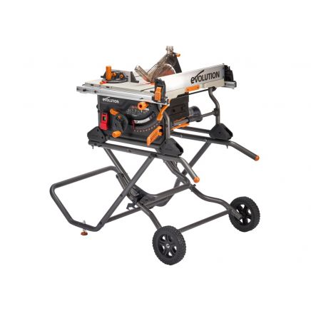 R255TBL Portable Table Saw with Stand 240V 1650W EVLR255TBLX