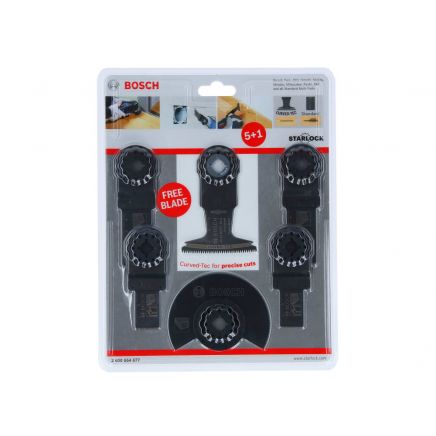 Universal Starlock Multi Tool Blade Set, 6 Piece BPA608664677