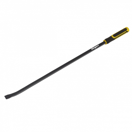 Pry Bar 900mm 25° Heavy-Duty with Hammer Cap S01154