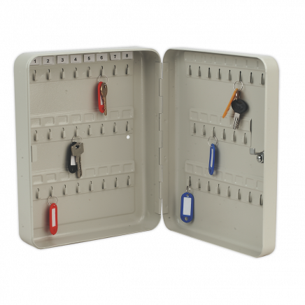 Key Cabinet with 45 Key Tags SKC45