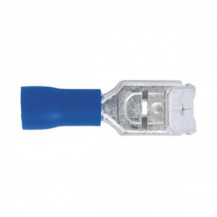 Piggy-Back Terminal 6.3mm Blue Pack of 100 BT17