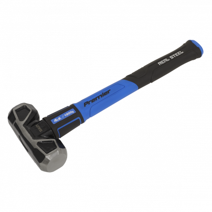 Sledge Hammer with Fibreglass Shaft 4lb Short Handle SLHG04