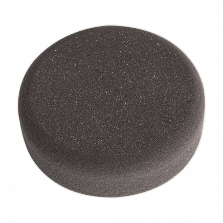 Buffing & Polishing Foam Head Hook-and-Loop Ø150 x 50mm Black/Soft PTCCHV150P