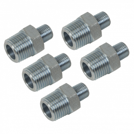 Reducing Union 1/2"BSPT to 1/4"BSPT - Pack of 5 AC101