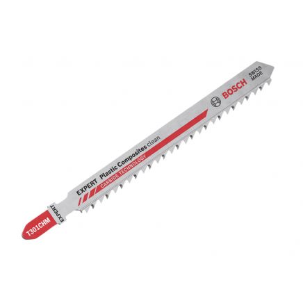 EXPERT Plastic Composites Clean T301CHM Jigsaw Blade 117mm Pack of 3 BPAT301CHM