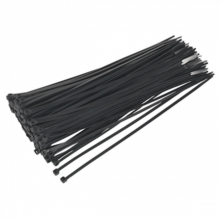 Cable Tie 300 x 4.8mm Black Pack of 100 CT30048P100