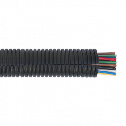 Convoluted Cable Sleeving Split Ø22-27mm 10m CTS2210