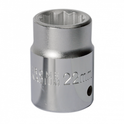 WallDrive® Socket 22mm 3/4"Sq Drive S34/22