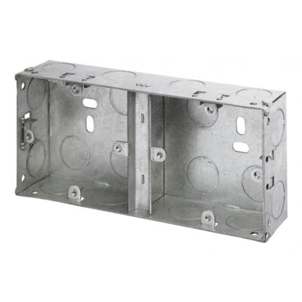 Dual Metal Back Box 35mm DCN8853NB