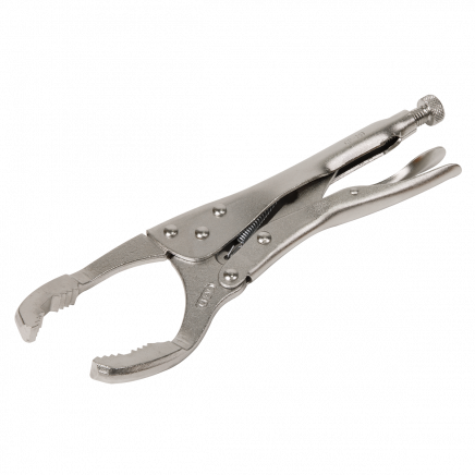 Ø45-130mm Oil Filter Locking Pliers - Angled AK6423