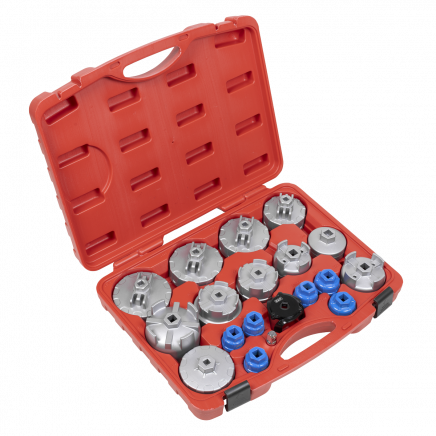 Oil Filter Cap Wrench Set 19pc VS7013