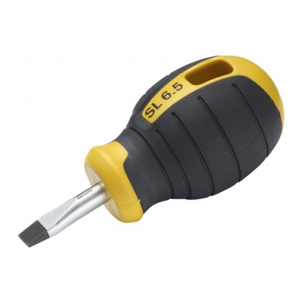 Stubby Slotted Screwdriver 6.5 x 25mm HUL444065