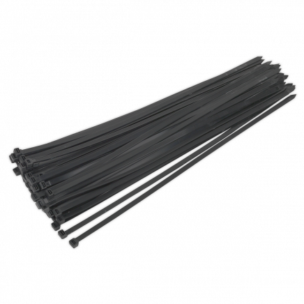 Cable Tie 650 x 12mm Black Pack of 50 CT65012P50