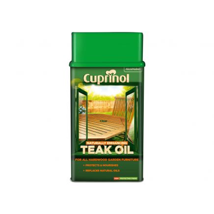 Naturally Enhancing Teak Oil Clear 1 litre CUPNETO1L