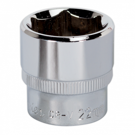 WallDrive® Socket 22mm 3/8"Sq Drive Fully Polished SP3822