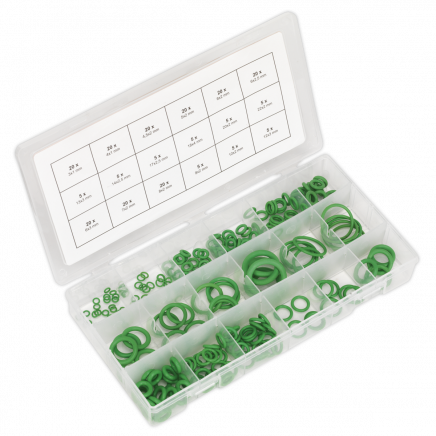 Air Conditioning Rubber O-Ring Assortment 225pc - Metric ACOR225