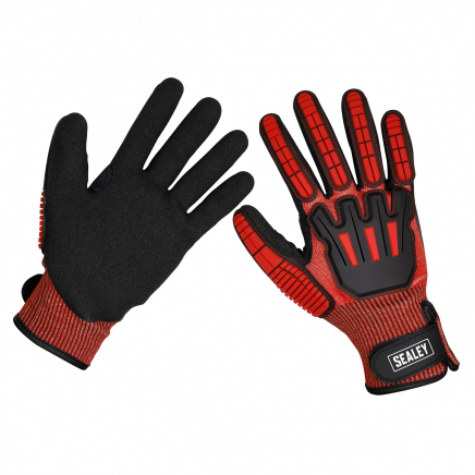 Cut & Impact Resistant Gloves - Large - Pair SSP38L