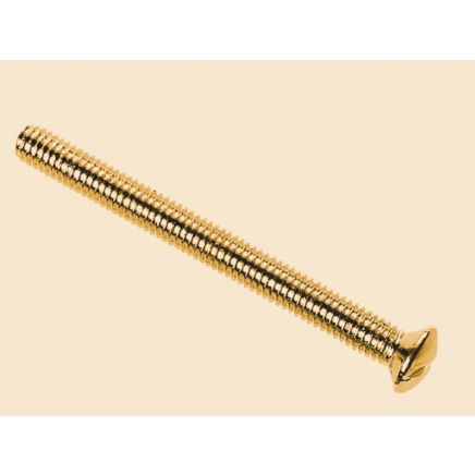 Switch/Socket Plate Screws, Brass