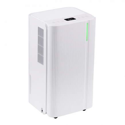 Baridi Dehumidifier with Digital Display & 24hr Timer 12L - White DH147