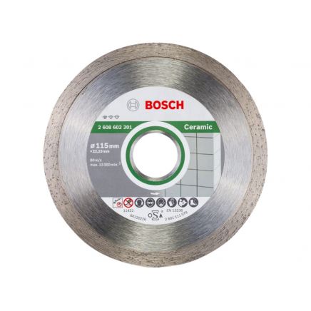 Standard for Ceramic Diamond Cutting Disc 115 x 22.23mm BPA608602201